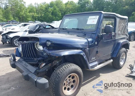 2006 Jeep Wrangler X z USA, uszkodzony, nr VIN 1J4FA39S36P763346